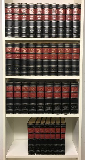 Die Enzyklopädie (komplett in 30 Bänden + 12 Bände …“ (Brockhaus